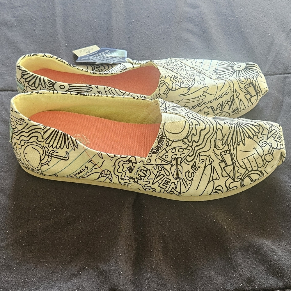 Toms Graphic Print Women's Flats